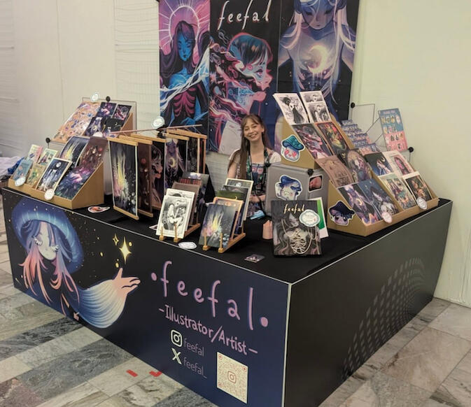 Booth at Japan Expo (Paris)