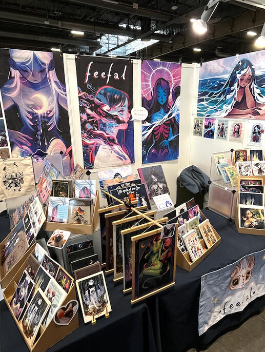 Booth at Japan Expo (Paris)